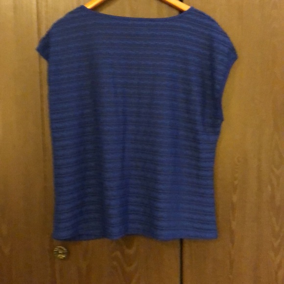 TANJAY PETITE LARGE COBALTBLUE SLEEVELESS FULLY LINED POLYESTER/SPANDEX #028 - Picture 2 of 10